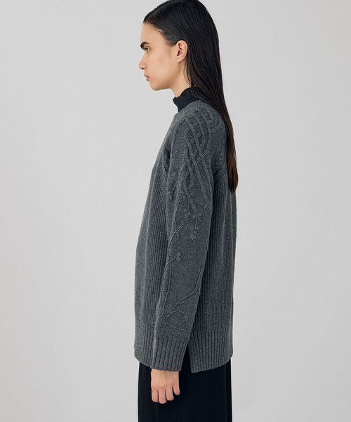 DES PRES（デプレ） ニット セーター セミウーステッドウール クルー