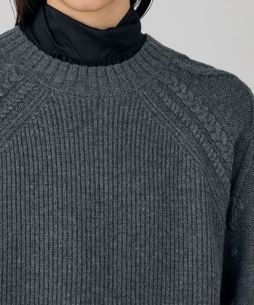 DES PRES（デプレ） ニット セーター セミウーステッドウール クルー