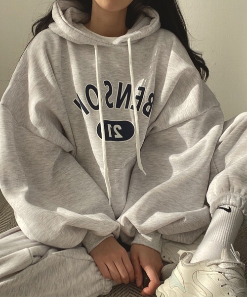 NEW GENTLEMAN パーカー 「2点SET」エマ セットアップ プルオーバー