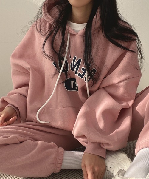 NEW GENTLEMAN パーカー 「2点SET」エマ セットアップ プルオーバー