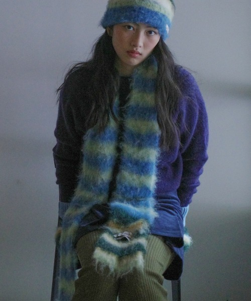 Rockfish Weatherwear ストライプマフラー Rockfish Weatherwear（ロックフィッシュウェザーウェア） マフラー