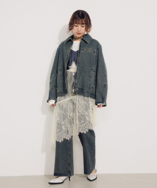 SLY（スライ） ジーンズ デニム デニムパンツ J/W STRAIGHT PT-BE