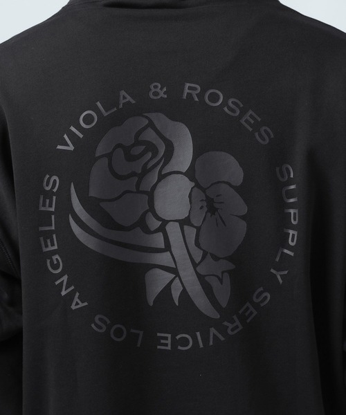 VIOLA＆ROSES（ヴィオラアンドローゼズ） パーカー 「VIOLA＆ROSES