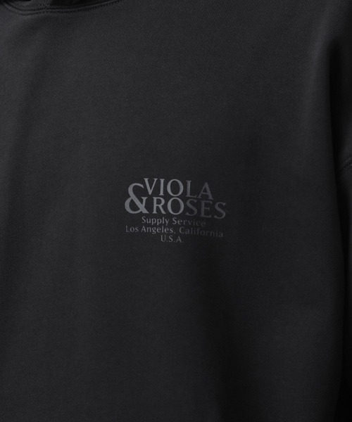 VIOLA＆ROSES（ヴィオラアンドローゼズ） パーカー 「VIOLA＆ROSES