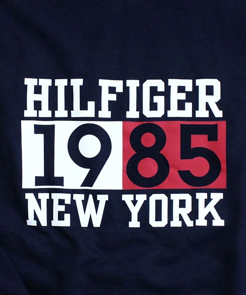 トミー ヒルフィガー ビッグNOロゴ ライトウエイトロングTシャツ TOMMY HILFIGER tシャツ ビッグNOロゴ ライトウエイト ロング