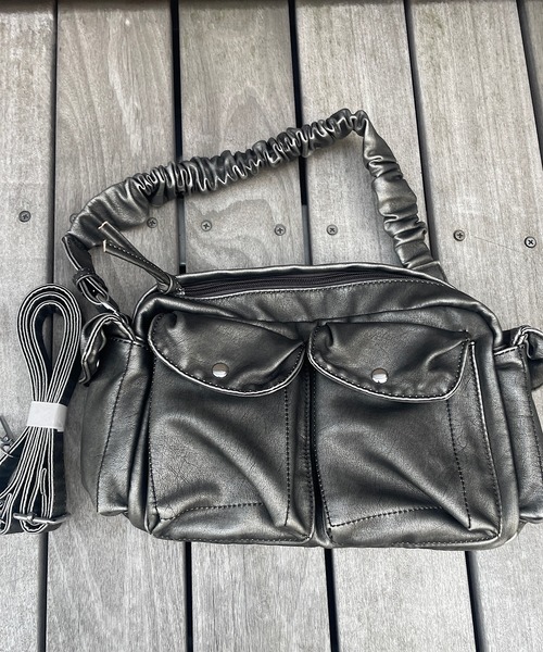 Roger&Raw ショルダーバッグ バッグ ギャザーショルダーバッグ