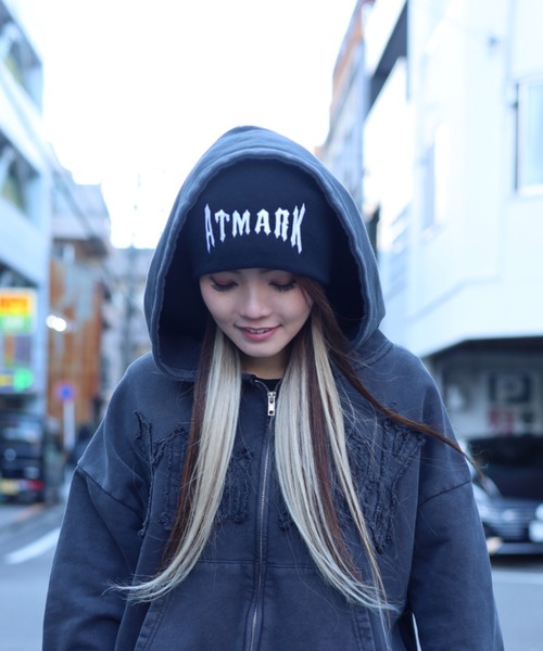 ATMARK ニット帽 ニットキャップ 「フリーサイズ / UNISEX 」ATMARK