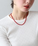 ネックレス 「新色追加」ミニビーズネックレス ...の詳細画像3