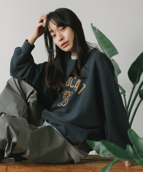 REMI RELIEF スウェットブラウン REMI RELIEF 「REMI RELIEF」 スウェットカットソー M ブラウン