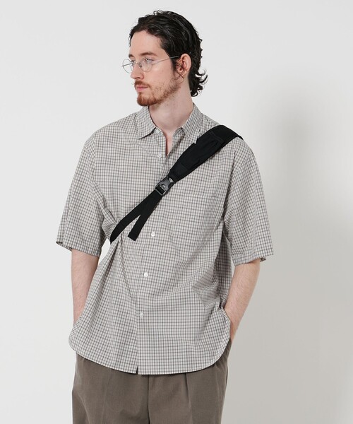 STEVEN ALAN シャツ 「Steven Alan」 60 シボ チェック ALINE