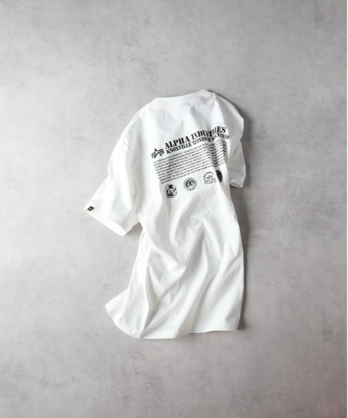 送料込★ALPHA INDUSTRIES★Tシャツ Basic ML Tシャツ Alpha Industries tシャツ 「ALPHA」胸ポケットTシャツ メンズ