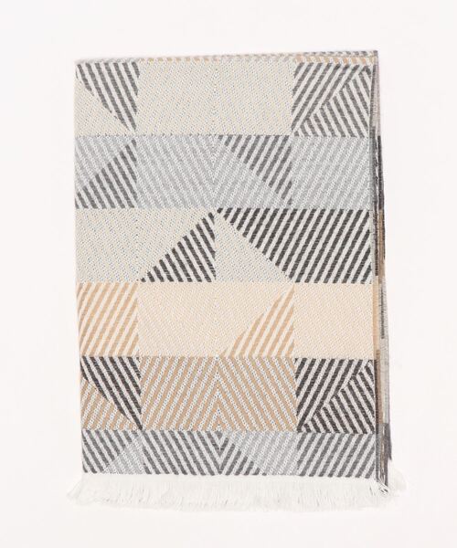 「NOMBRE IMPAIR」 ストール FREE グレー レディース_画像4