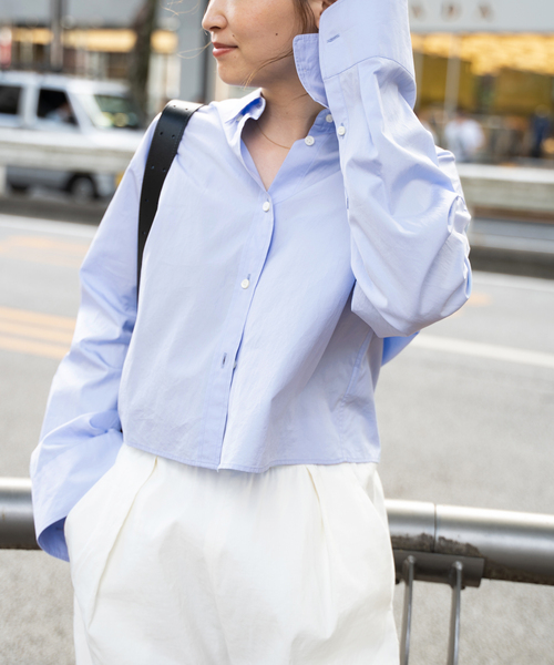 Deuxieme Classe 「Deuxieme Classe」 長袖シャツ - ブルー レディース 