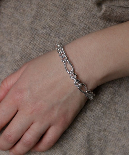 whoseA ブレスレット 「silver925」WideChainBracelet/ワイドチェーン