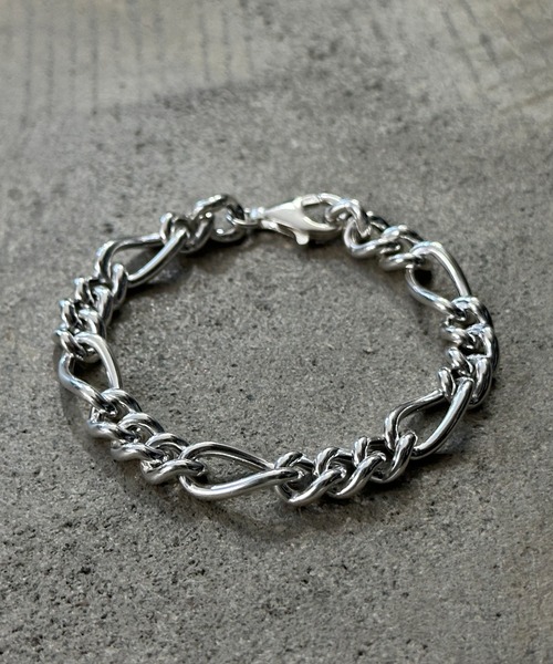 whoseA ブレスレット 「silver925」WideChainBracelet/ワイド