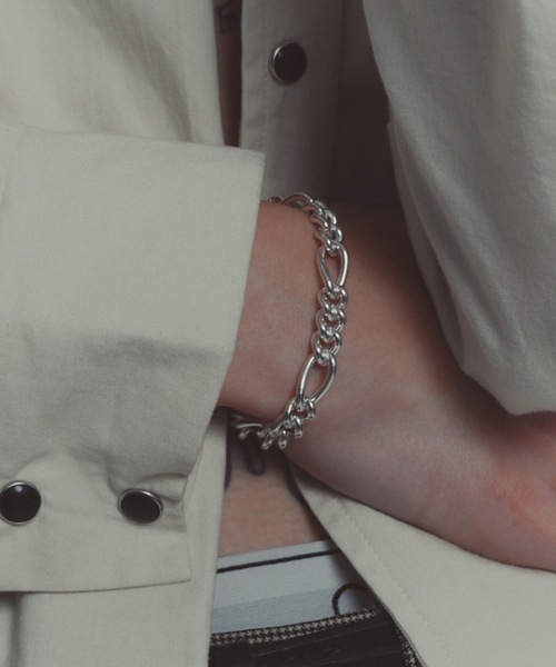 whoseA（フーシー） ブレスレット 「silver925」WideChainBracelet