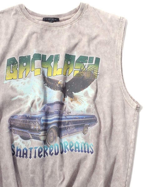 Lazar タンクトップ ノースリーブ Rock Sleeveless T-shirt