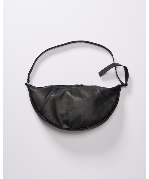 ゆうま様 wjk EX.HEAVY CRESCENT MOON BAG ブラック wjk ショルダーバッグ big crescent moon bag メンズ : ZOZOTOWN