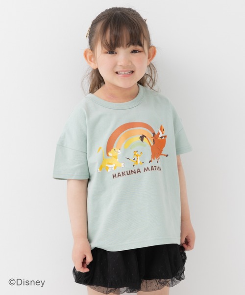 Disney（ディズニー） tシャツ 「ライオンキング」半袖Tシャツ キッズ