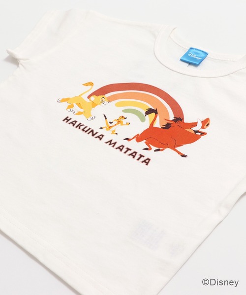 Disney（ディズニー） tシャツ 「ライオンキング」半袖Tシャツ キッズ 