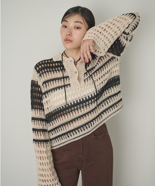 アンソロポロジー　クロシェトップス By Anthropologie Crop Swing Top | Anthropologie