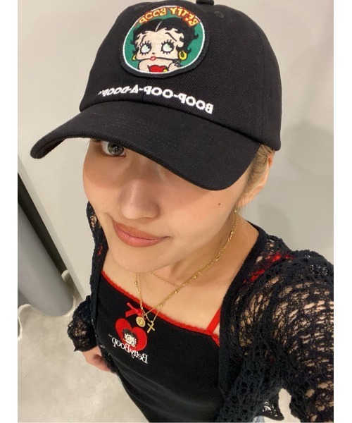 BETTY BOOP（ベティ ブープ） キャップ 帽子 x SLY CAP スライ