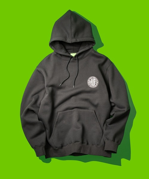 HUF（ハフ） プルオーバーパーカー LARGE アッシュグレー メンズ