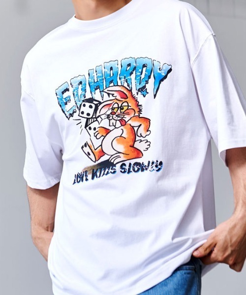 Ed Hardy（エド・ハーディー） tシャツ 「ED HARDY/エドハーディー