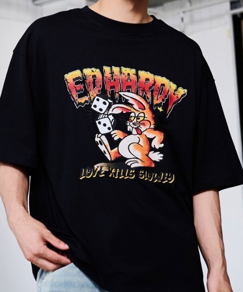 Ed Hardy（エド・ハーディー） tシャツ 「ED HARDY/エドハーディー