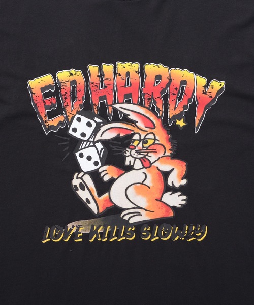 Ed Hardy（エド・ハーディー） tシャツ 「ED HARDY/エドハーディー