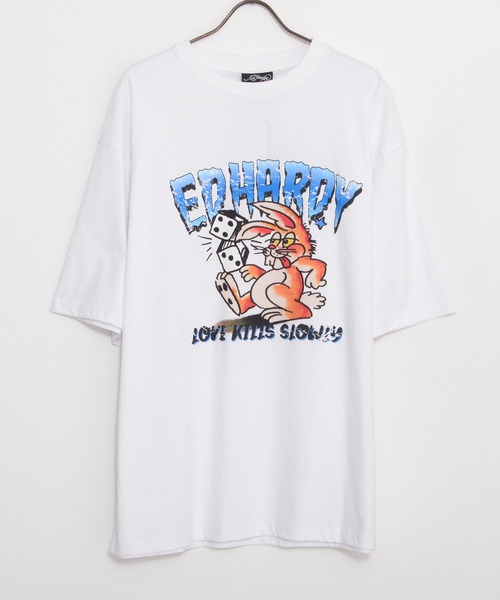 Ed Hardy（エド・ハーディー） tシャツ 「ED HARDY/エドハーディー