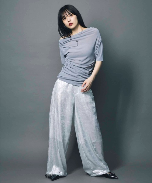 OVER(ALL)TOKYO パンツ Ultra Right Washable High Function Jersey Tapered Pants