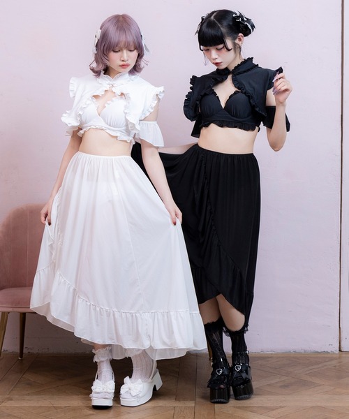 【DearMyLove】水着 新品未使用 DearMyLove 水着 角襟チャイナセーラー水着 レディース