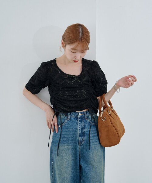 ポコポコレース5分袖Tシャツ URBAN RESEARCH DOORS｜ポコポコレース5分袖Tシャツ | Rakuten