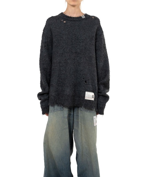 ニット セーター Mohair Knit Sweater レディースの画像