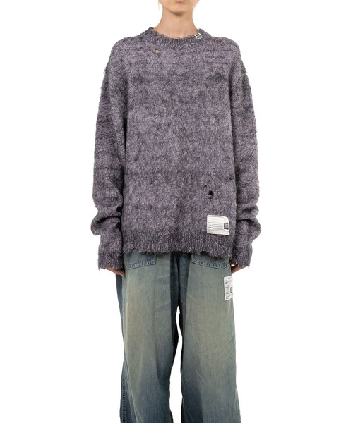 ニット セーター Mohair Knit Sweater レディースの画像