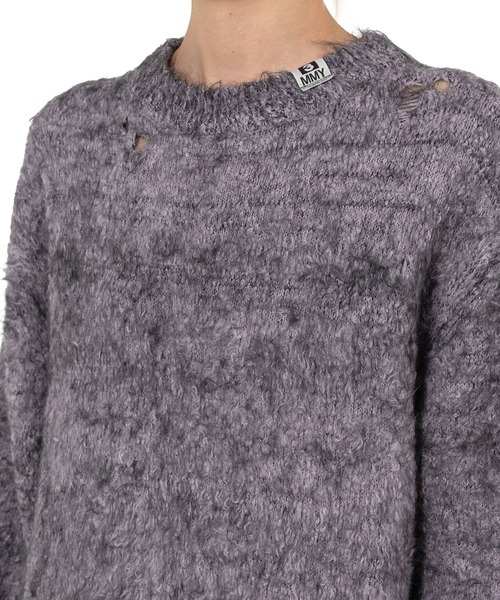 ニット セーター Mohair Knit Sweater レディースの画像