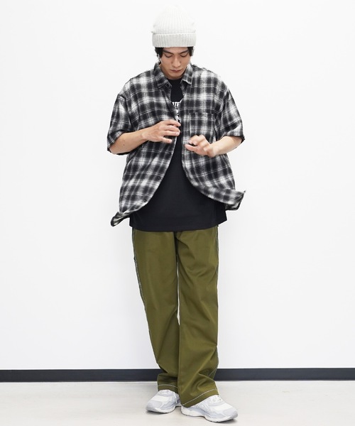Beno（ビーノ） tシャツ 半袖チェックシャツ メンズ レディース