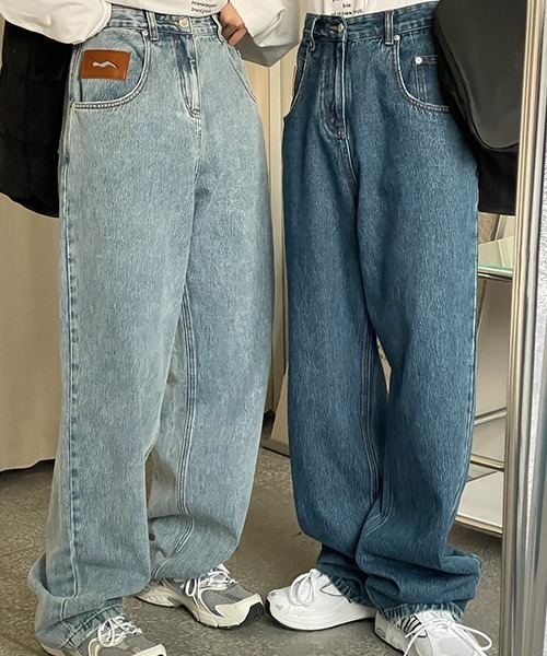 MASONPRINCE 「MASONPRINCE」 加工デニムパンツ M ライトグレー