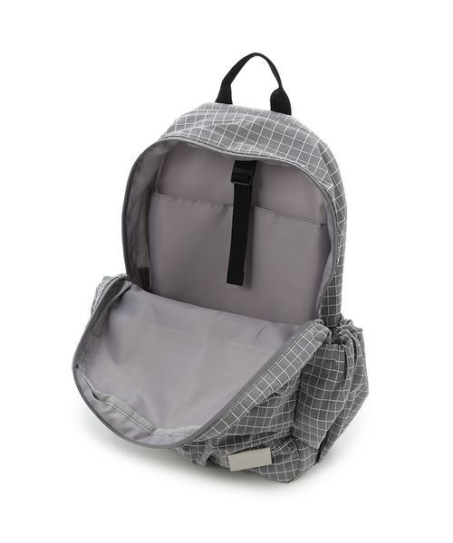 emmi ボックスチェックギャザーボディーバックパック ボックスチェックギャザーボディーバックパック(バックパック)｜バッグ