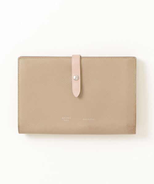 セリーヌ　長財布　ベージュ CELINE 「CELINE」 財布 - ベージュ レディース : ZOZOTOWN