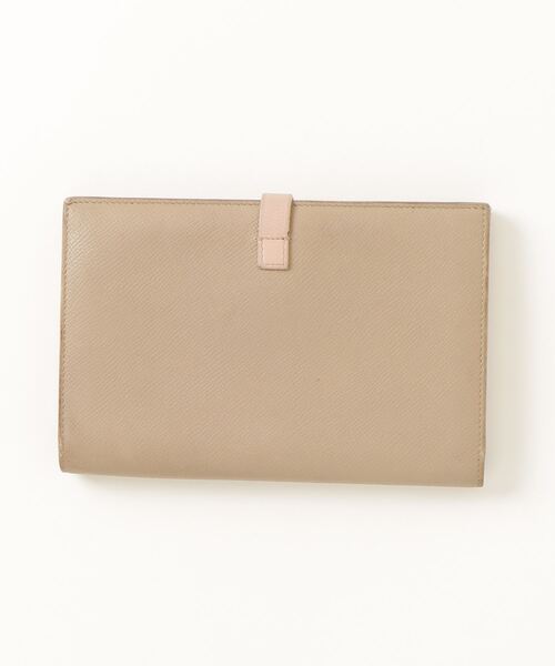 セリーヌ　長財布　ベージュ CELINE セリーヌ 長財布 ラウンドファスナー ベージュ レザー