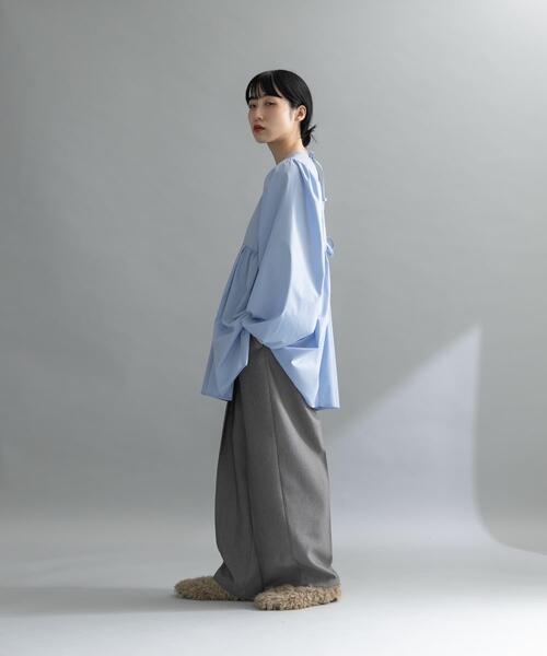 KBF（ケービーエフ） チュニック 「WEB限定」BACKリボンチュニック