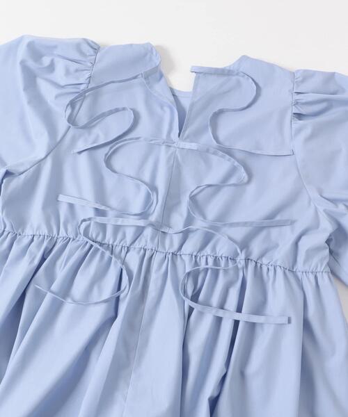 KBF（ケービーエフ） チュニック 「WEB限定」BACKリボンチュニック