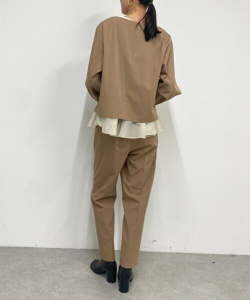 有岡　Girl ✧。·* Loungedress パンツ テーパードパンツ レディース : ZOZOTOWN