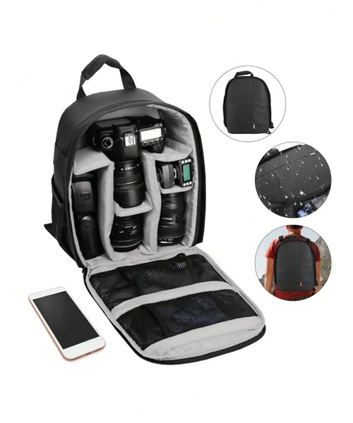 CALIFORNIA OUTFITTERS カメラ 8B46 防水仕様 大容量 コンパクト