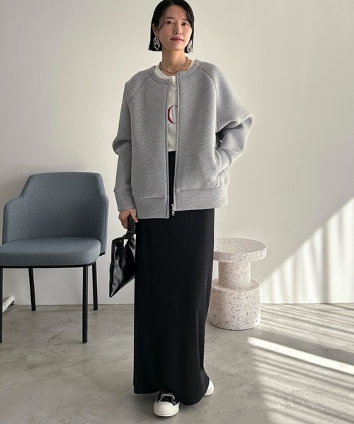 「DOUX ARCHIVES」 ブルゾン 38 グレー レディース_画像5