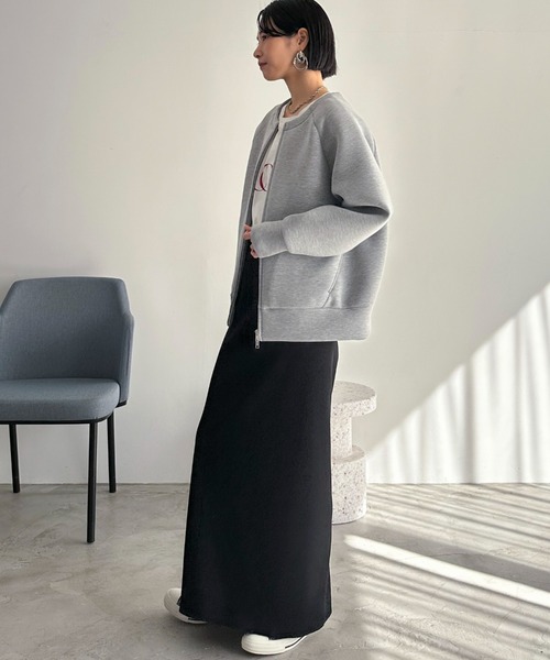 「DOUX ARCHIVES」 ブルゾン 38 グレー レディース_画像7