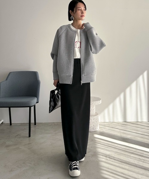 「DOUX ARCHIVES」 ブルゾン 38 グレー レディース_画像9