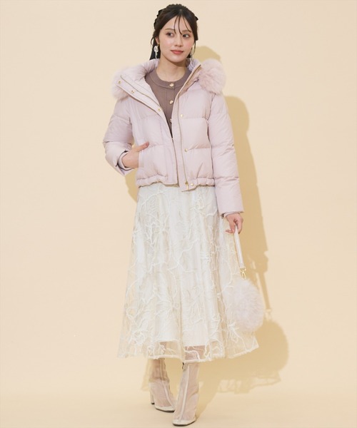 WILLSELECTION【今季新品】完売！ラメ刺繍チュールフレアスカート WILLSELECTION｜ラメ刺繍チュールフレアスカート | Rakuten Fashion